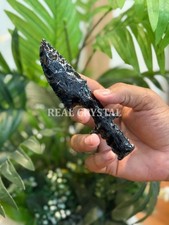 Couteau Athame en obsidienne