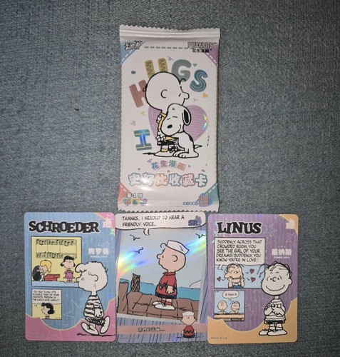 Trading cards peanuts snoopy - peanuts,