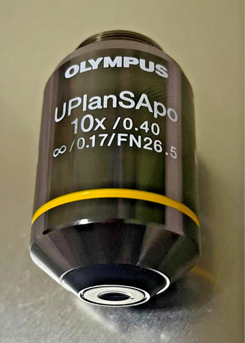 Objectif microscope olympus - objectif,