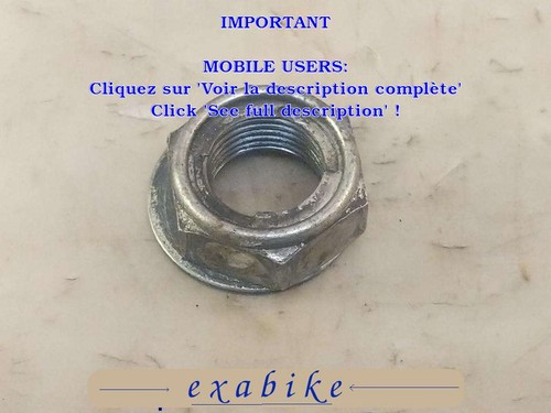 Ecrou axe roue - ecrou, arriere