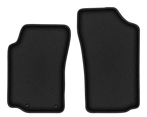 Tapis avant velours noirs