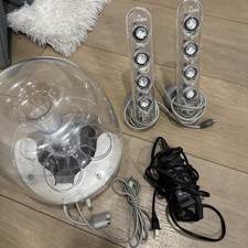 HARMAN KARDON SoundSticks Wired Blaster Speaker Works Tested ! Rare Complete