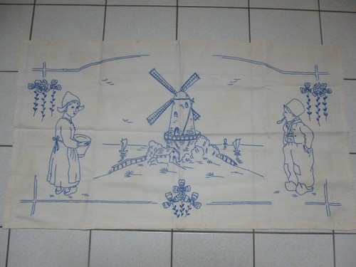 Vintage nappe ancienne - vintage,