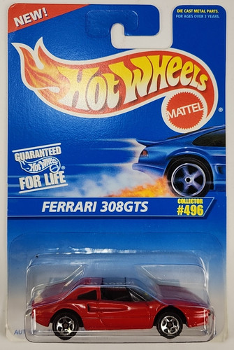 Hot wheels 496 red - wheels, #496
