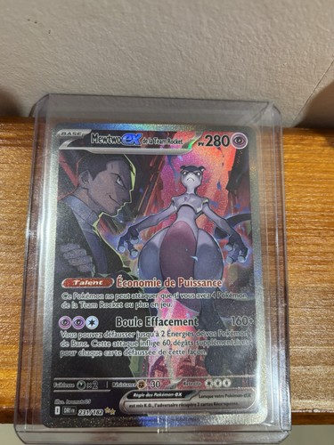 Carte pokemon mewtwo - carte,