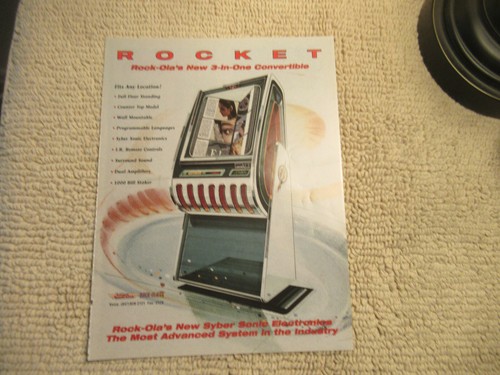 Original 1996 rock ola - rock-ola, jukebox