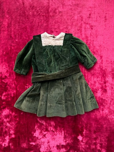 Robe pour poupée ancienne - robe,