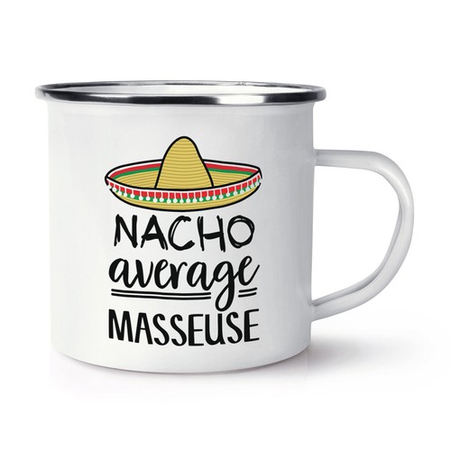 Nacho moyenne masseuse - moyenne, Émail