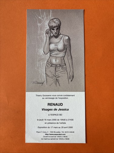 Renaud carton invitation - renaud, d