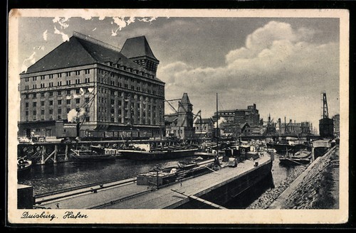 Duisbourg vue port - vue,