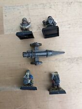 Warhammer Fantasy Dwarf Field Bombard With 4 Random Crew Metal