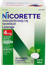 Mini nicotine lozenges to - mg,