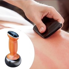 Pierre chaude pour massage électrique Guasha pour les épaules, le dos et