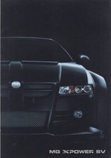 2005 MG XPower SV Brochure - Super Rare