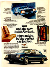 1980 Buick Skylark Print Ad