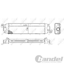 NRF Intercooler 30038 pour