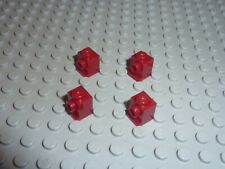 4 x LEGO DkRed Brick with