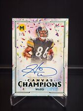 2024 Topps Pattern Hines Ward Canvas Champions Green /5 Steelers