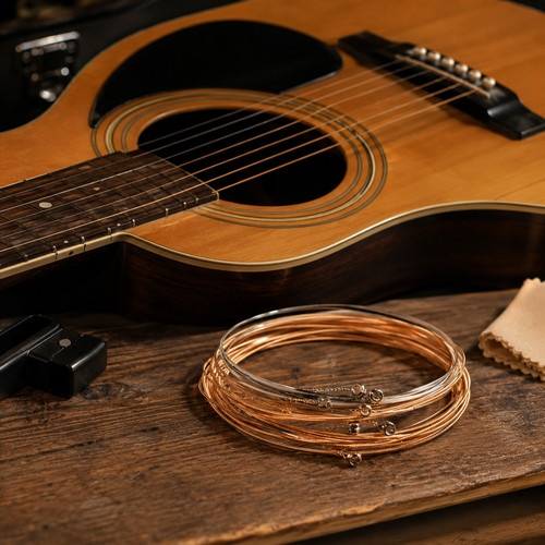 Jeu cordes guitare - cordes,