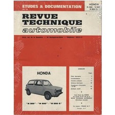 ▄▀▄ Revue Technique automobile Honda N360 - N600 et N600G ▄▀▄