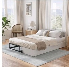 King Box Spring, 9 Inch High Profile King Size Box Spring, Strong Metal Frame, 