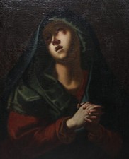 Vierge en prière, tableau