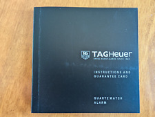 TAG Heuer Manuel d'utilisation