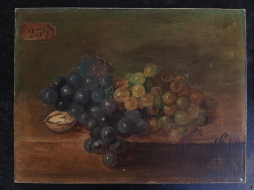 Tableau ancien nature morte - tableau, *