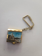 Vintage 60' LOURDES France Photo Book Keychain Keychain