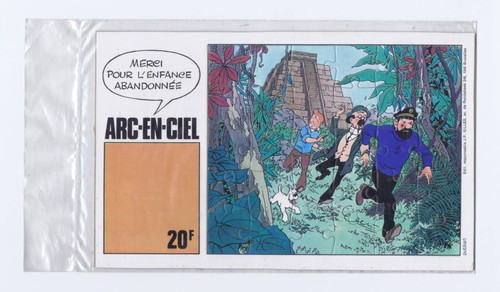 Tintin hergé puzzle - tintin,