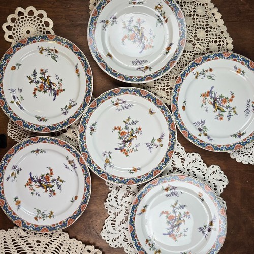 Lot assiettes limoges décor - assiettes,