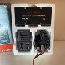 Philips DC026 Digital Split Car Radio System AM-FM 1990