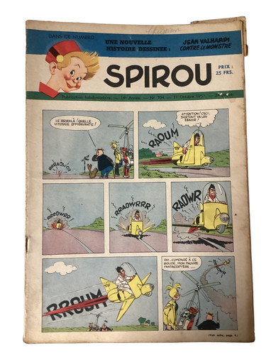 Ancienne revue spirou vintage - revue,