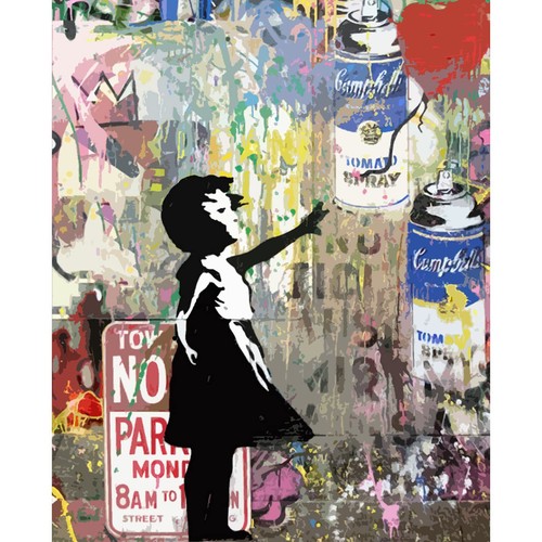 Banksy street art kit - kit, de