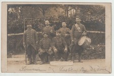 carte photo piou piou du 86RI ou RIT souvenir de LASTIC Puy de Dôme Lebel