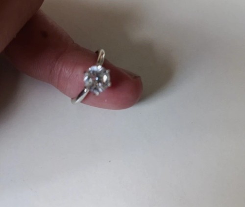 Bague poinçon diamant - bague,