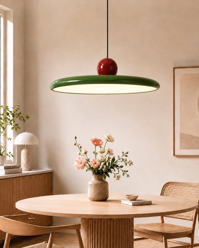 Suspension vert moderne - suspension,