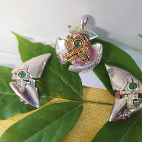 Parure vintage signée sydney - vintage,