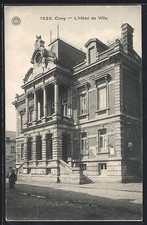 CPA Ciney, L´Hotel de Ville 