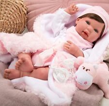 Arias Poupée Reborn Aina 45cm Poupée Nouveau-Né Réaliste dans la Boîte De