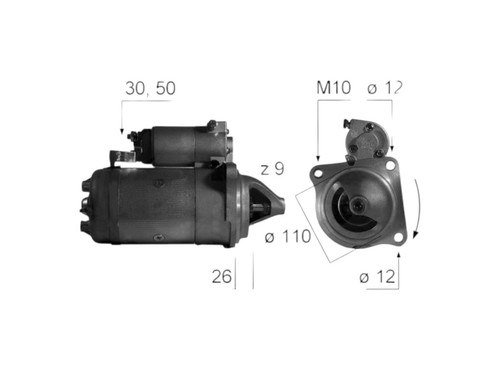 Moteur arrêt era - moteur, d'arrêt