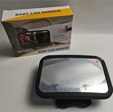 Grand miroir rétroviseur voiture bébé surveillance rotation 360° *NEUF*