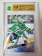 Jake Oettinger YG Graded MNT 9.0 Mint 2020-21 Upper Deck