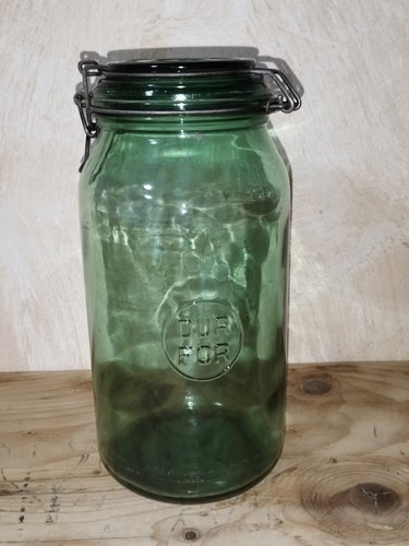 Ancien bocal conserve dur - bocal, a
