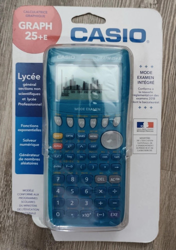 Casio graph e mode - 25+e,