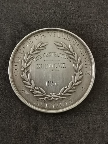 Medaille argent 1897 prix - medaille,