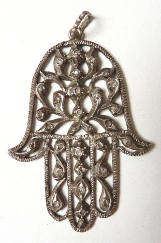 Pendentif khamsa main fatma - pendentif,