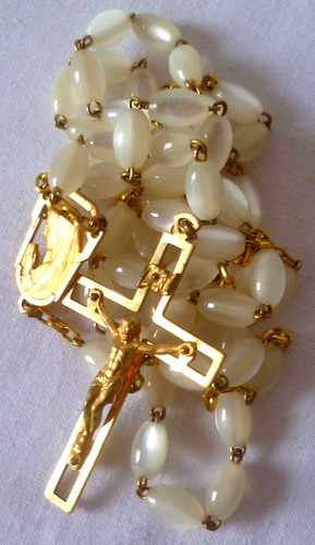 Grand chapelet ancien croix - grand,