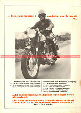 Publicité TRIUMPH 650
