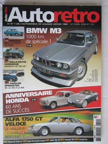 Auto retro 324 - n°,